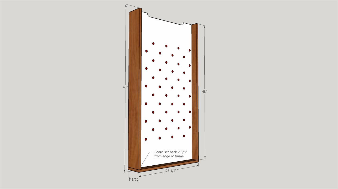 Attaching frame