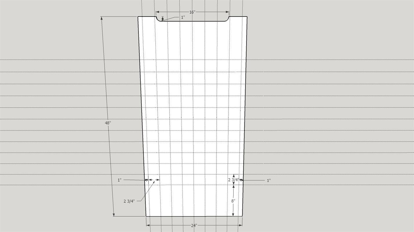 Layout grid and router top
